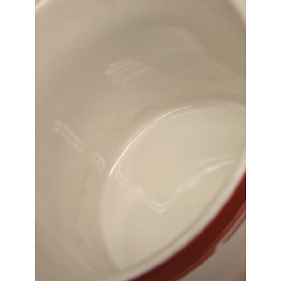 Etched Ceramic Mug California Republic Bear Red Off-White 14 Ounce SF Mercantile - Picture 6 of 15